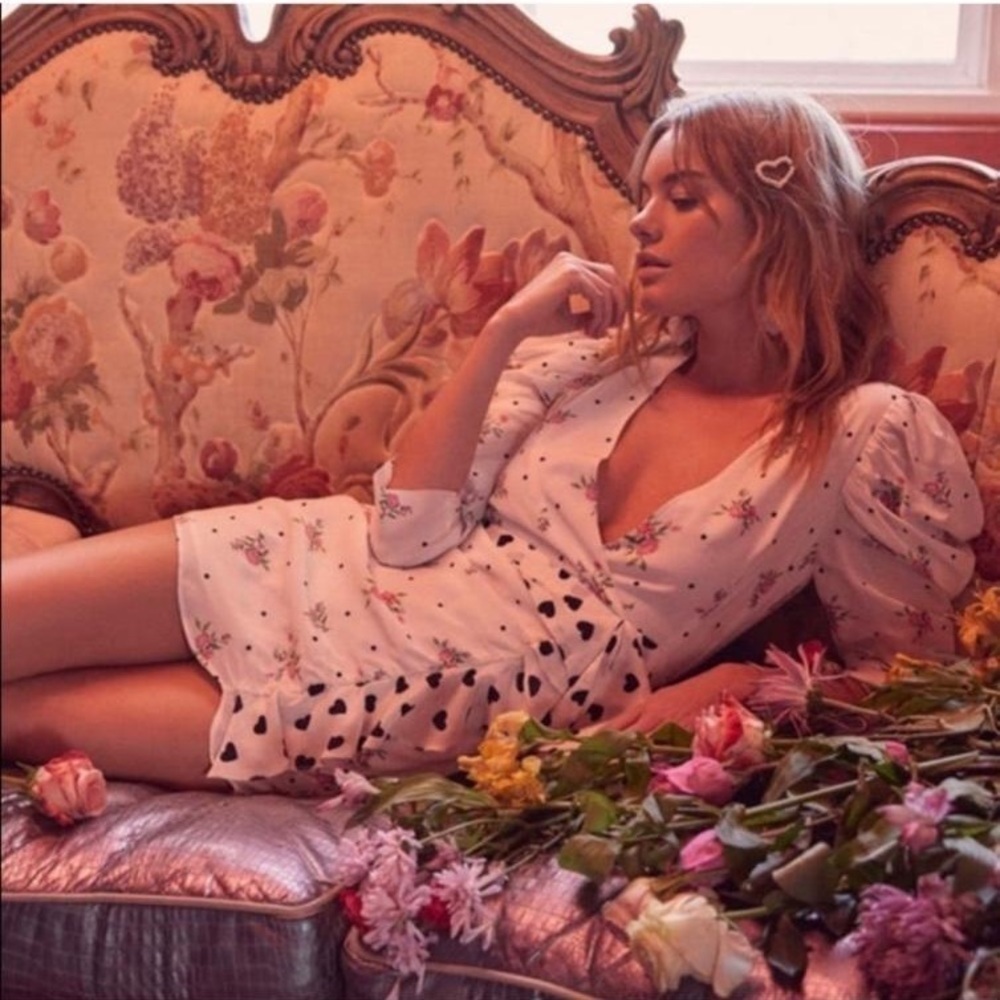 For Love and Lemons Mabel Mini Dress Size S - Picture 2 of 8